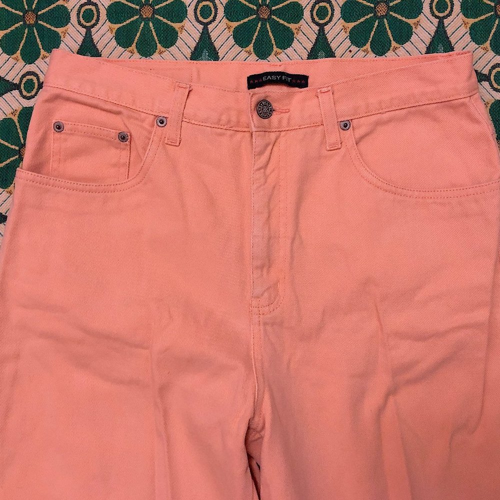 Vintage 1990s Bill Blass Jeans High Waisted Relaxed Fit Balloon Style Leg